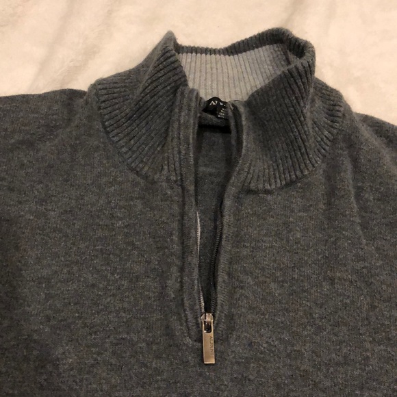 ALFANI 1/4 zip Sweater - Picture 3 of 6